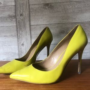 Yellow heels